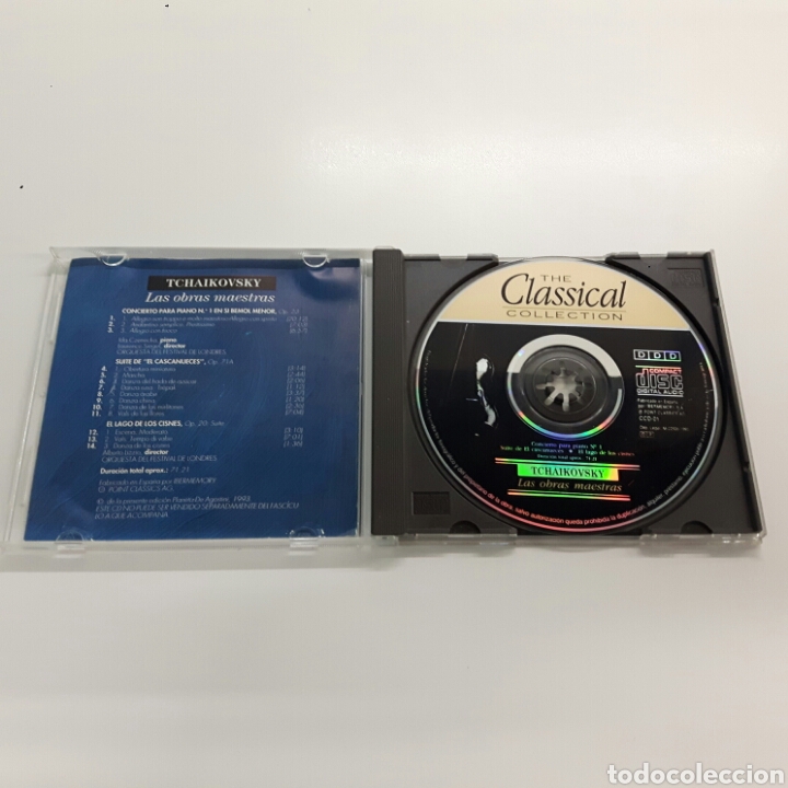 CDs de m&uacute;sica: CD THE CLASSICAL COLLECTION - TCHAIKOVSKY LAS OBRAS MAESTRAS - Foto 2