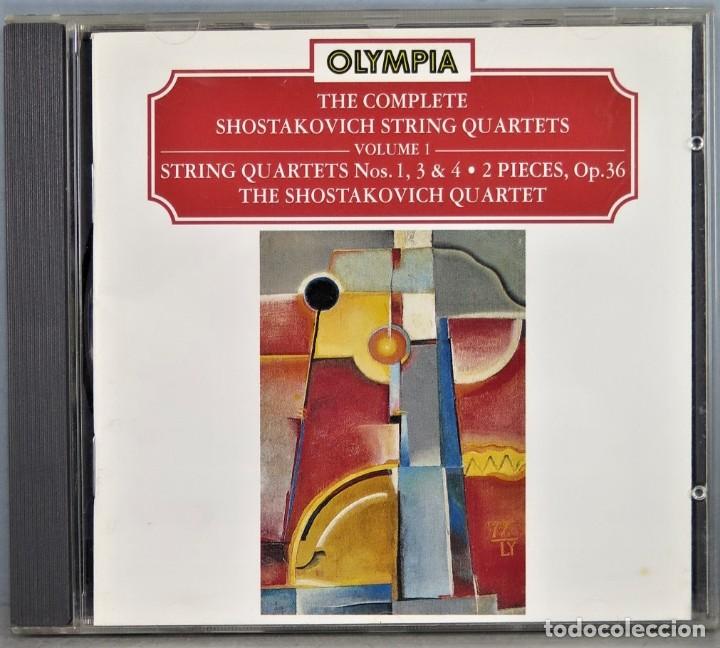 CDs de m&uacute;sica: CD. THE COMPLETE SHOSTAKOVICH STRING QUARTETS. VOLUME I - Foto 1