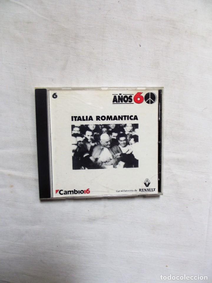 CD di Musica: CD ITALIA ROMANTICA A&Ntilde;OS 60 N&ordm; 6 POR CAMBIO 16