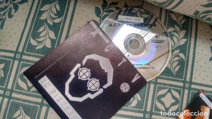 CDs de m&uacute;sica: CD-SINGLE ( PROMOCION) DE varios ACTV EN DIRECTO 2 - Foto 1