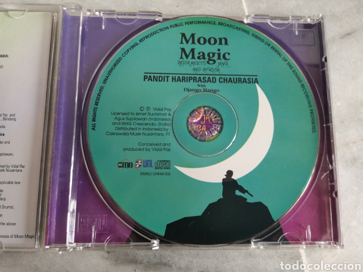 CDs de m&uacute;sica: CD Moon Magic India meets Java and Africa - Foto 4