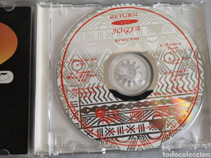 CDs de m&uacute;sica: Return to yogja Shaaban yahya - Foto 5