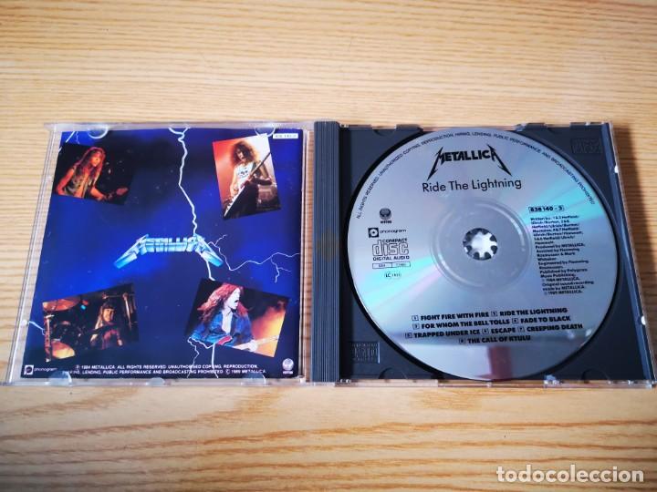 cd de metallica - ride the lightning - como nue - Acquista CD di musica  rock su todocoleccion