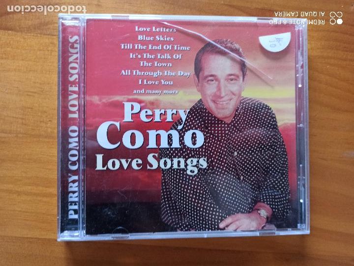 CDs de m&uacute;sica: CD PERRY COMO - LOVE SONGS (5R) - Foto 1