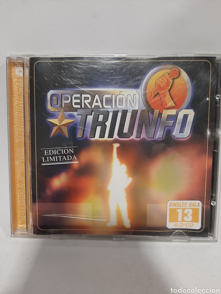 CDs de M&uacute;sica: SCD129 Operaci&oacute;n Triunfo singles gala 13 CD SEGUNDA MANO