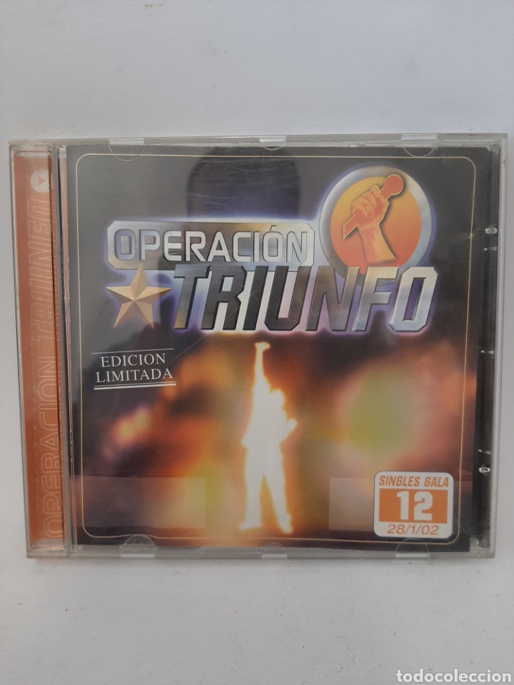Music CDs: SCD129 Operaci&oacute;n Triunfo singles gala 12 CD SEGUNDA MANO
