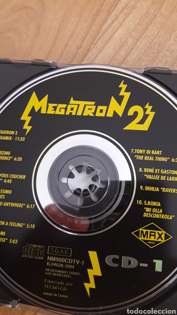 CDs de m&uacute;sica: DOBLE CD MEGATRON 2 - Foto 3