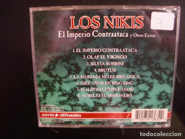 CDs de m&uacute;sica: LOS NIKIS- EL IMPERIO CONTRAATACA. CD. - Foto 2