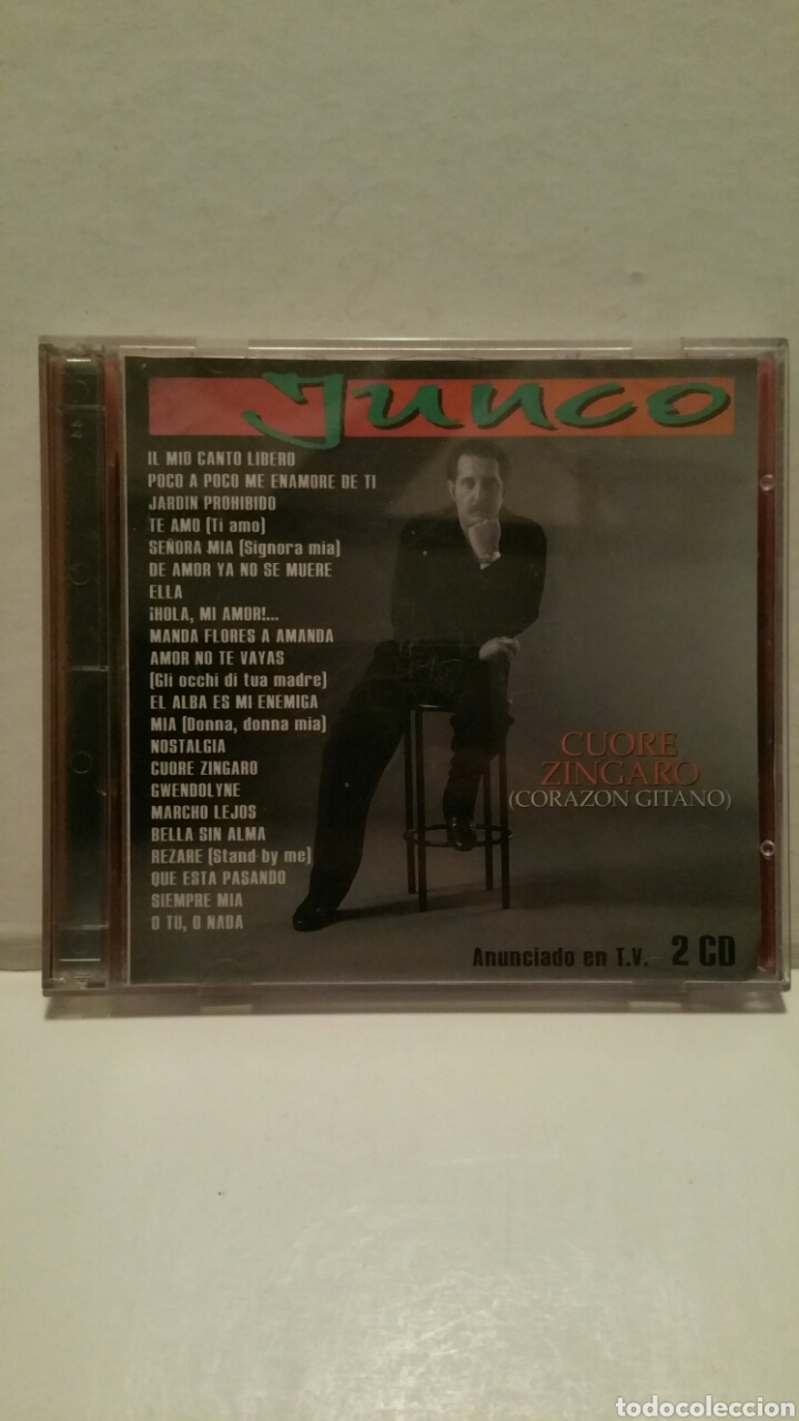 CDs de m&uacute;sica: Junco. Coraz&oacute;n gitano, 2 cd. - Foto 1