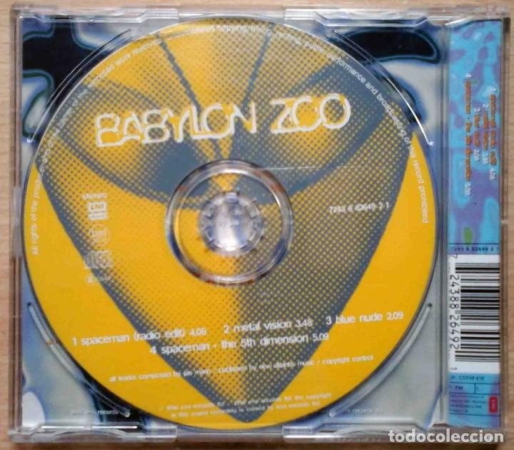 CDs de m&uacute;sica: CD: Babylon Zoo Spaceman - 4 temas - Foto 4