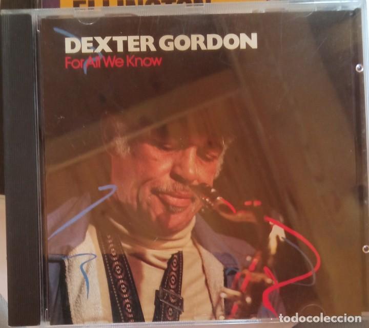 CDs de m&uacute;sica: Dexter Gordon - For All We Know - Foto 1