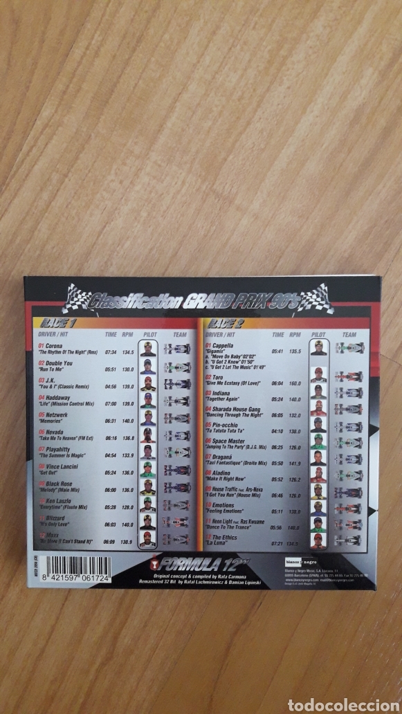 CDs de m&uacute;sica: DOBLE CD GRAND PRIX 90S - Foto 2