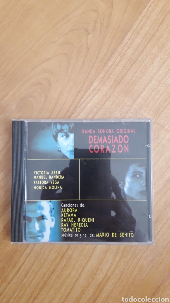 CDs de m&uacute;sica: BSO DEMASIADO CORAZ&Oacute;N - Foto 1