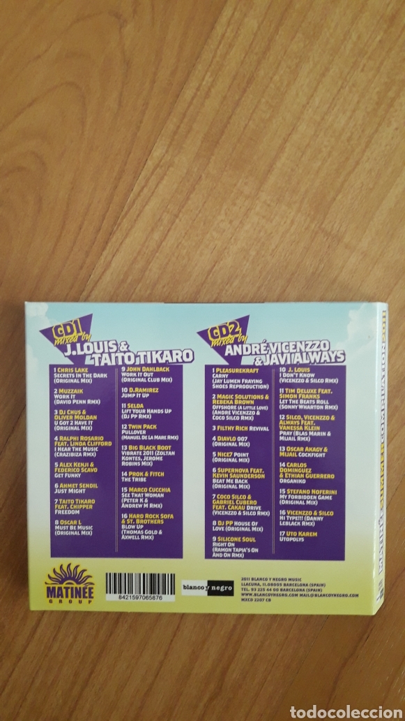 CDs de m&uacute;sica: DOBLE CD MATIN&Eacute;E SUMMER COMPILATION 2011 - Foto 2