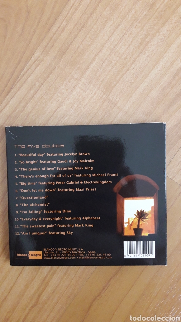 CDs de m&uacute;sica: HARDAGE. THE FIVE DOUBTS - Foto 2