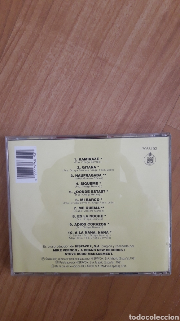 CDs de m&uacute;sica: PACO ORTEGA E ISABEL MONTERO. S&Iacute;GUEME - Foto 2