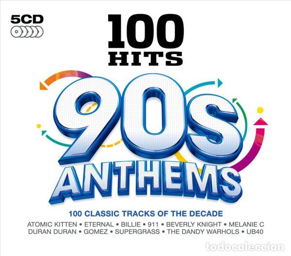 CDs de m&uacute;sica: 100 HITS * BOX 5CD * 90S ANTHEMS * Caja precintada!! - Foto 1