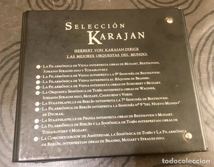 CDs de m&uacute;sica: SELECCI&Oacute;N KARAJAN ESTUCHE 10 CD - Foto 2