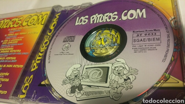 CDs de m&uacute;sica: Los pitufos. Com, cd. - Foto 5