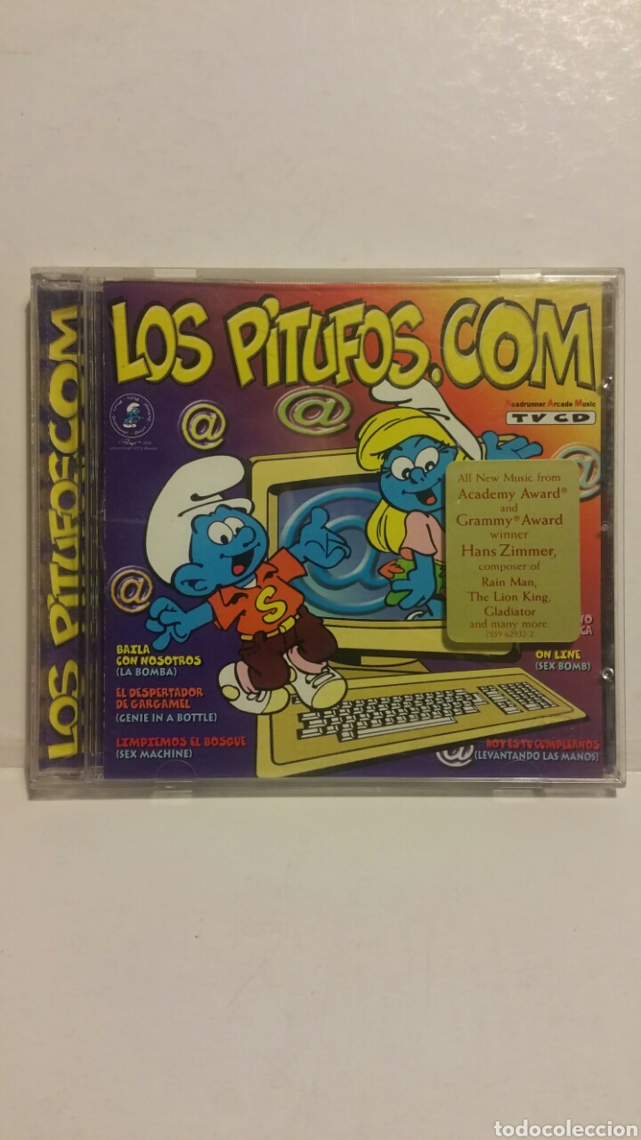 CDs de m&uacute;sica: Los pitufos. Com, cd. - Foto 1