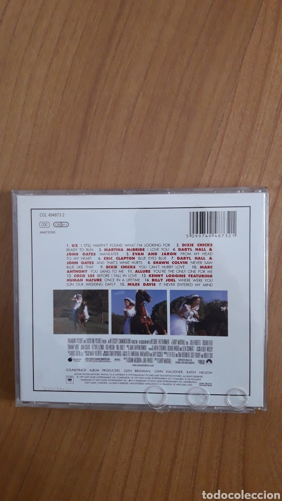 CDs de m&uacute;sica: BSO NOVIA A LA FUGA - Foto 2