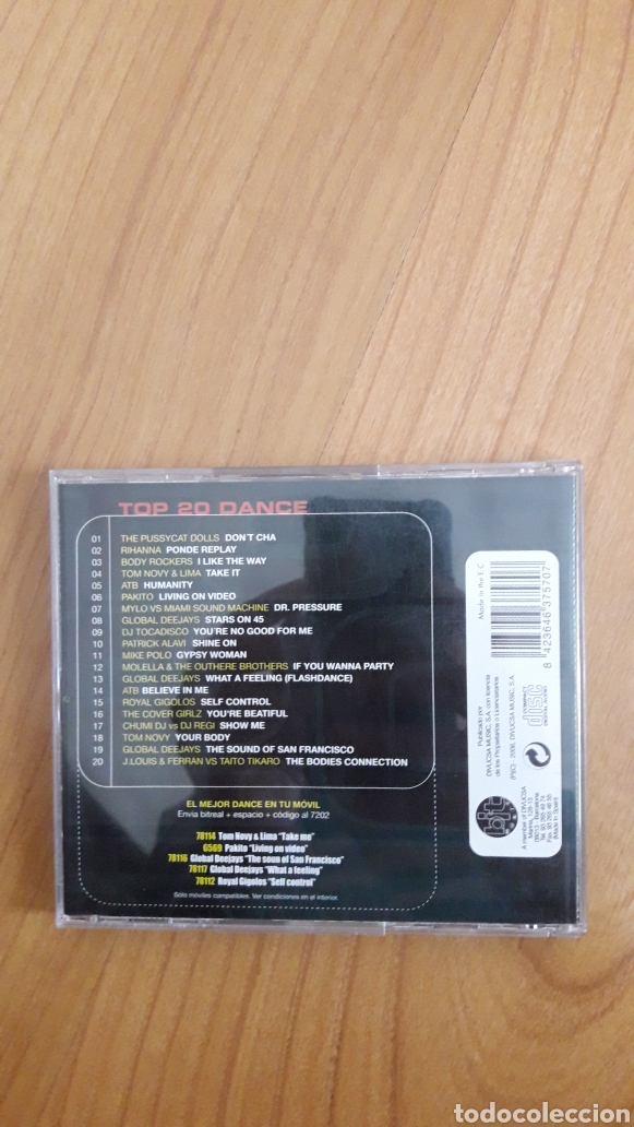 CDs de m&uacute;sica: TOP 20 DANCE - Foto 2