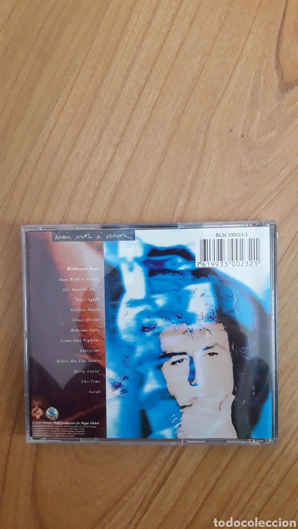 CDs de m&uacute;sica: JOHN PARR. MAN WITH A VISION - Foto 2
