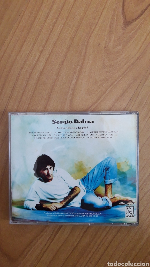 CDs de m&uacute;sica: SERGIO DALMA. SINTIENDONOS LA PIEL - Foto 2