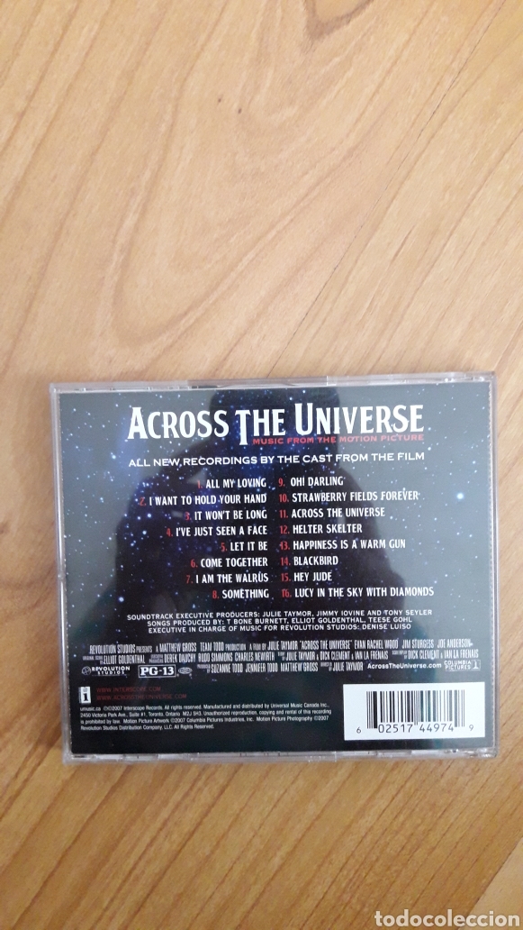 CDs de m&uacute;sica: BSO ACROSS THE UNIVERSE - Foto 2