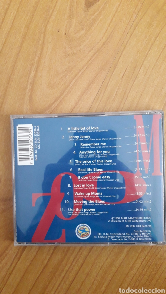 CDs de m&uacute;sica: ALVIN LEE. ZOOM - Foto 2