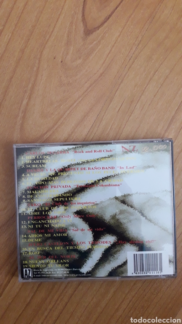 CDs de m&uacute;sica: AZ 2000. CARLOS SEGARRA Y OTROS - Foto 2