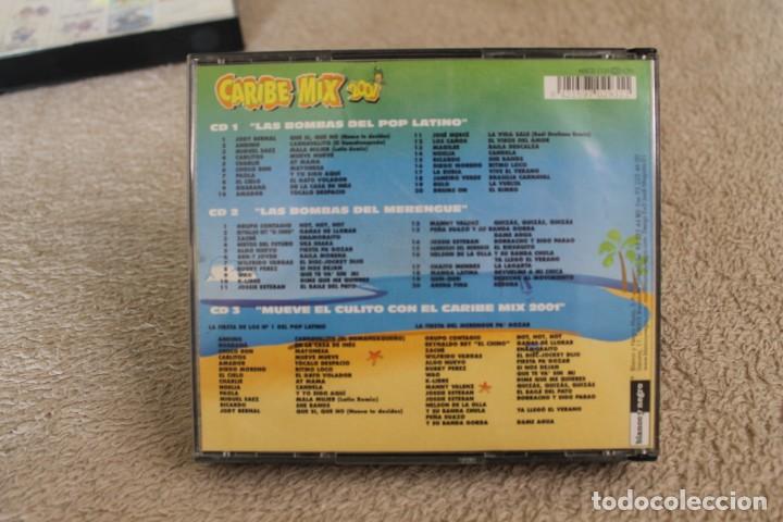 CDs de m&uacute;sica: CD CARIBE MIX 2001 3 CDS - Foto 4