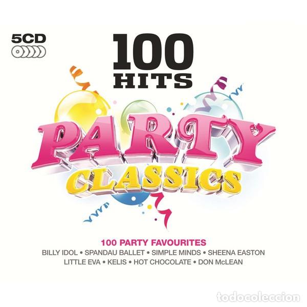CDs de m&uacute;sica: 100 HITS * 5 CD BOX * PARTY CLASSICS * Caja precintada!! - Foto 1