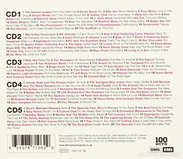 CDs de m&uacute;sica: 100 HITS * 5 CD BOX * PARTY CLASSICS * Caja precintada!! - Foto 2