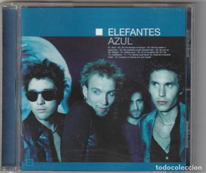 CDs de m&uacute;sica: ELEFANTES - AZUL (CD HISPAVOX 2000) - Foto 1