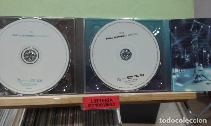 CDs de m&uacute;sica: Pablo Albor&aacute;n, en acustico -- CD + DVD - Foto 3