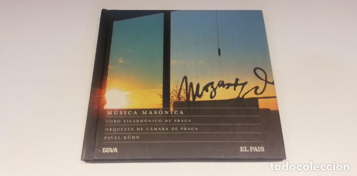 CDs de M&uacute;sica: L2-Mozart &ndash; MUSICA MASONICA - CD DISC VG PORT VG+ ENVIO DESDE ESPA&Ntilde;A