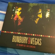 CDs de Música: BUNBURY & VEGAS - EL TIEMPO DE CEREZAS. Lote 258514855