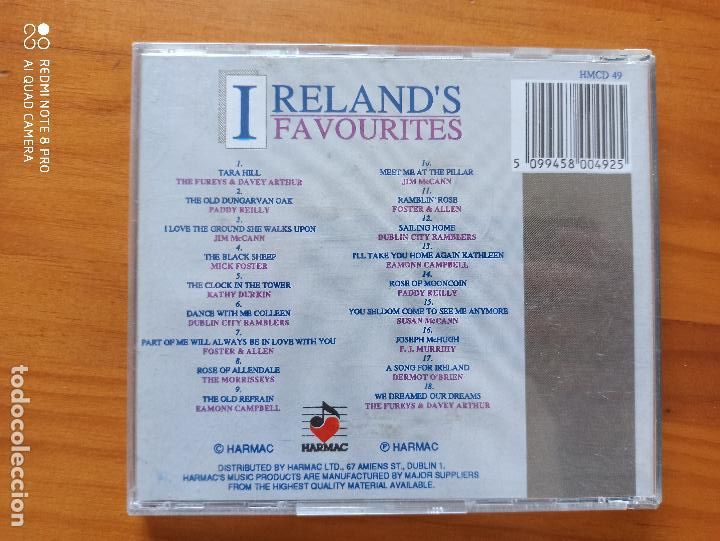 CDs de m&uacute;sica: CD IRELANDS FAVOURITES (5T) - Foto 2