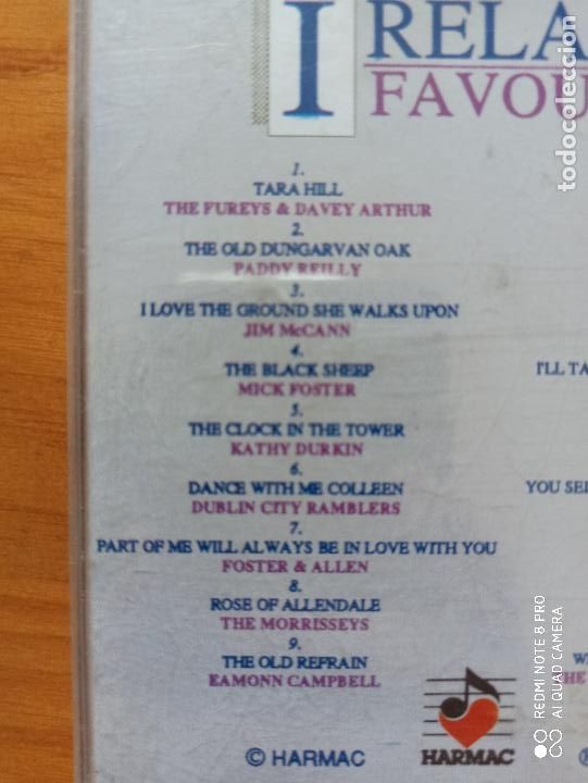 CDs de m&uacute;sica: CD IRELANDS FAVOURITES (5T) - Foto 3