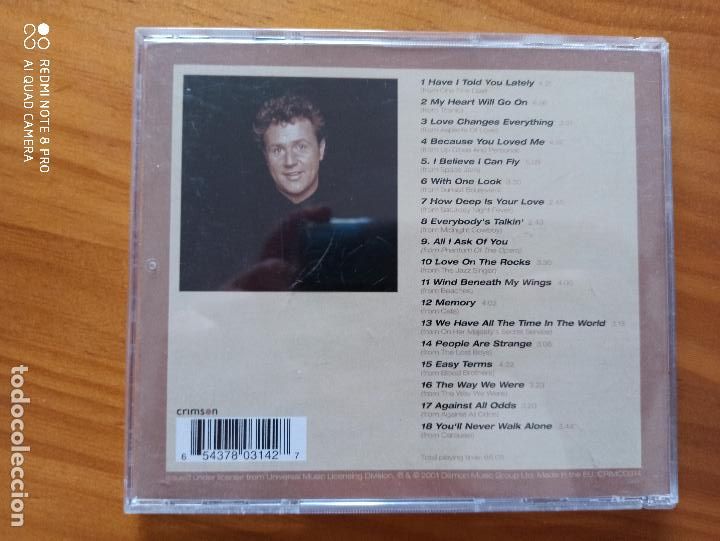 CDs de m&uacute;sica: CD MICHAEL BALL - STAGE AND SCREEN (5T) - Foto 2