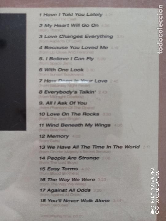 CDs de m&uacute;sica: CD MICHAEL BALL - STAGE AND SCREEN (5T) - Foto 3