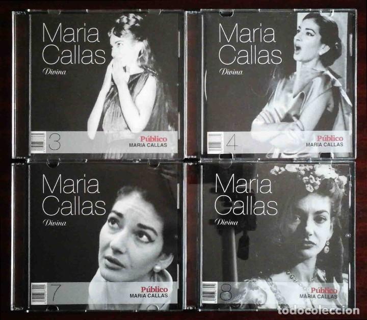 CDs de M&uacute;sica: 4 CD: Mar&iacute;a Callas Divina N&ordm; 3, 4, 7 y 8