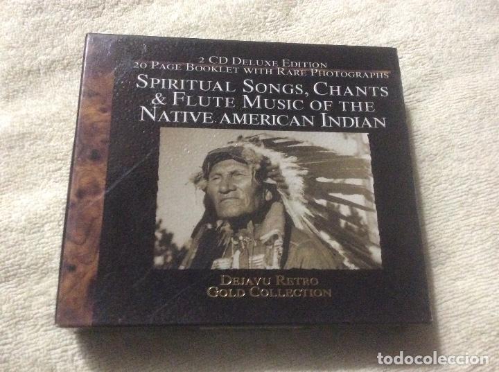 Musik-CDs: Spiritual songs, chants & flute music of the Native American Indian 2CD
