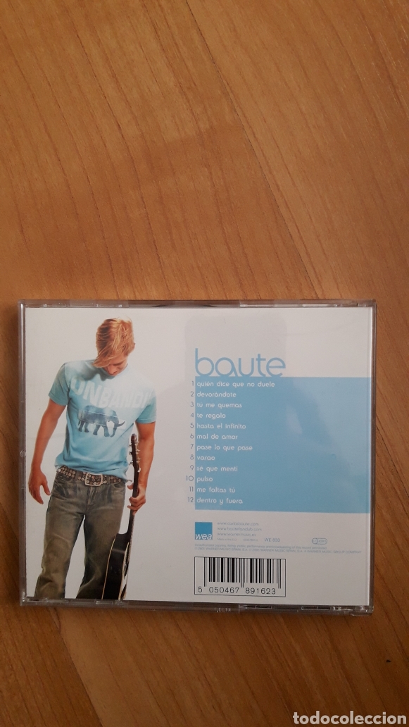 CDs de m&uacute;sica: CARLOS BAUTE. BAUTE - Foto 2