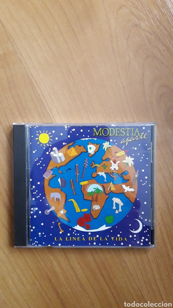 CDs de m&uacute;sica: MODESTIA APARTE. LA L&Iacute;NEA DE LA VIDA - Foto 1