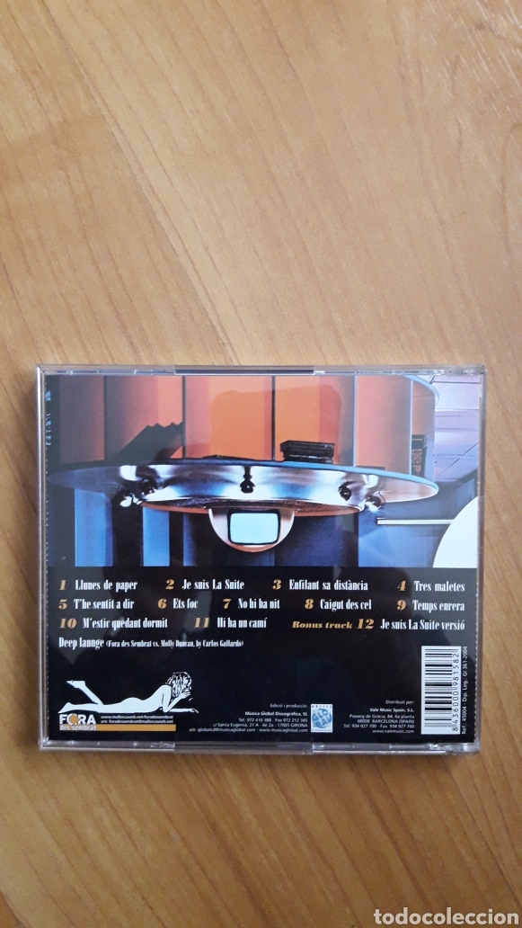 CDs de m&uacute;sica: FORA DES SEMBRAT. JE SUIS LA SUITE - Foto 2