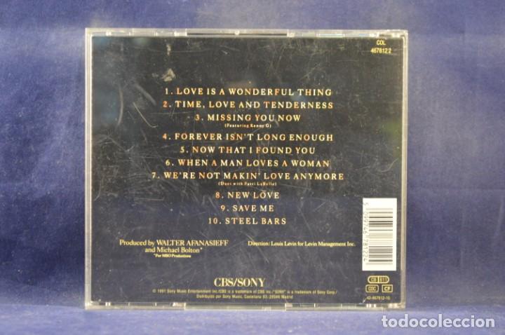 CDs de m&uacute;sica: MICHAEL BOLTON &lrm;- TIME, LOVE & TENDERNESS - CD - Foto 2