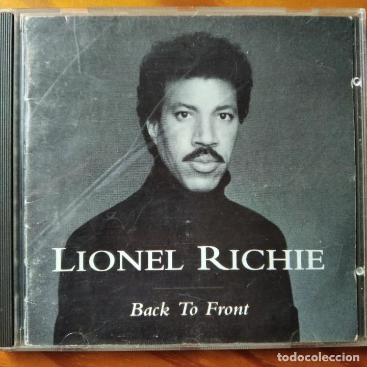 CDs de m&uacute;sica: LIONEL RICHIE - BACK TO FRONT - CD - Foto 1