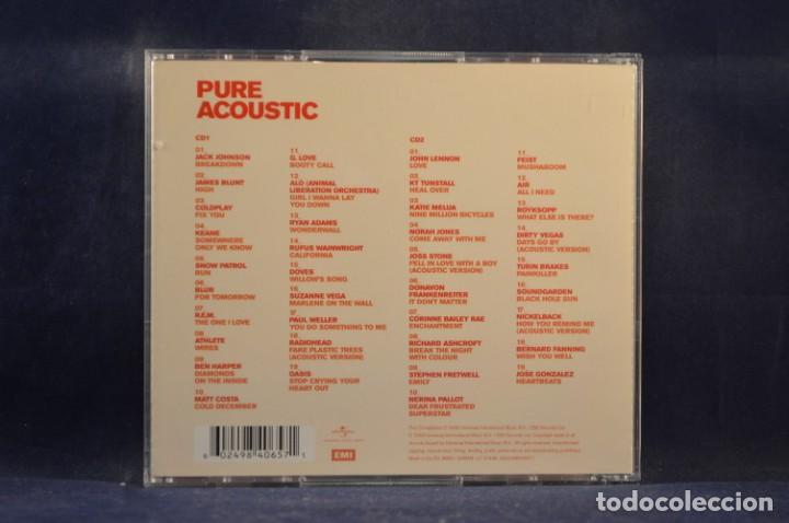CDs de m&uacute;sica: VARIOUS &lrm;- PURE ACOUSTIC - 2 CD - Foto 2